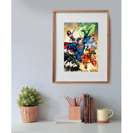 Clementoni Παζλ High Quality Collection DC Comics Justice League 500 τμχ - Compact Box