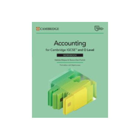 Cambridge Igcse™ and o Level Accounting wb (+ Digital Pack)