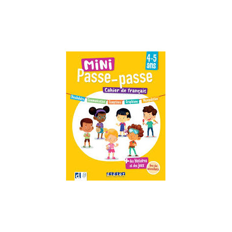 Mini Passe-Passe 4-5 ans Cahier de Francais