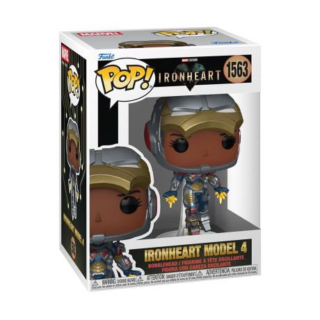 Funko Pop! Marvel: Ironheart - Ironheart Model 4 #1563 Bobble-Head Vinyl Figure