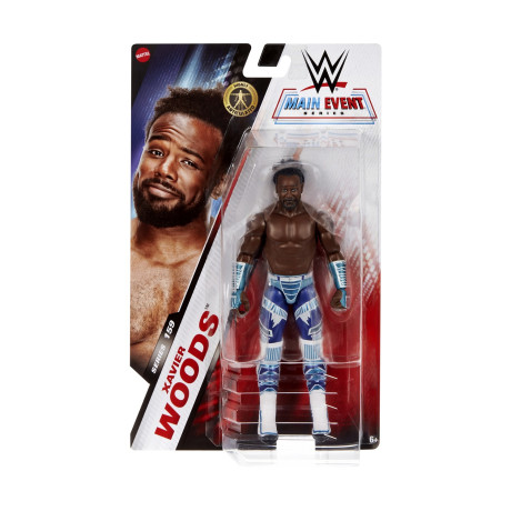 Mattel Wwe®: Main Event Series -  Xavier Woods (Jgd47)