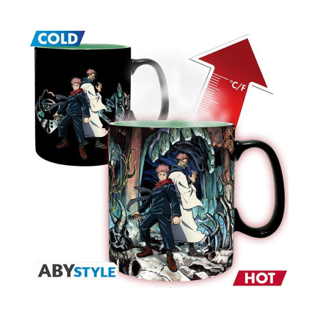 Abysse: Jujutsu Kaisen - Itadori & Sukuna Heat Change mug (460ml) (Abymuga511)