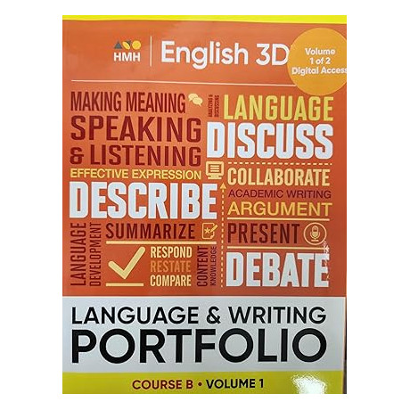 English 3d Course b Volume 1 Language   Writing Portfolio (Student Consumable)