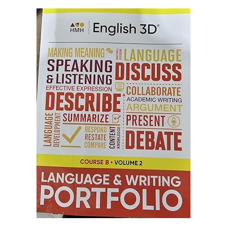 English 3d Course b Volume 2 Language   Writing Portfolio (Student Consumable)