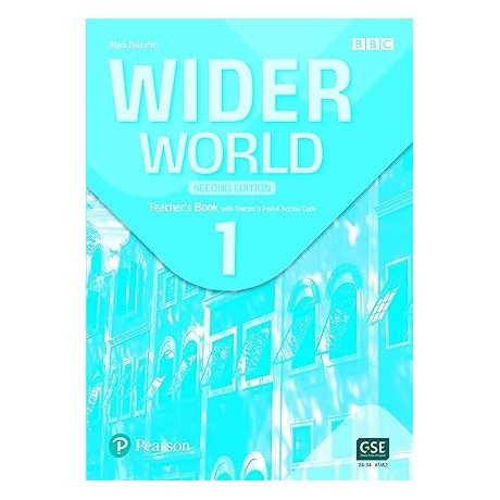 Wider World 1 Tchrs (+ Tchrs Portal Access Code) 2nd ed