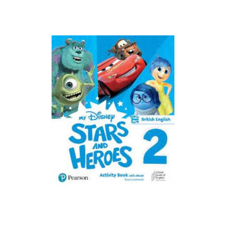 My Disney Stars and Heroes 2 Activity Book (+ e-Book) Brit. ed