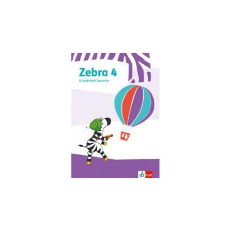 Zebra 4. Schuljahr Arbeitsheft Sprache pb