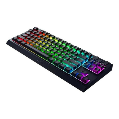 Razer Blackwidow v4 tkl Hyperspeed - rgb Wireless hot-Swap Gaming Keyboard - Orange Tactile Switches