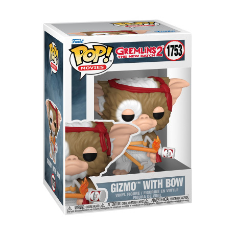 Funko Pop! Movies: Gremlins 2 the new Batch - Gizmo (With Bow) #1753 Vinyl Figure
