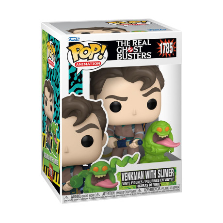 Funko Pop! Animation: the Real Ghostbusters - Venkman With Slimer #1785 Vinyl Figures