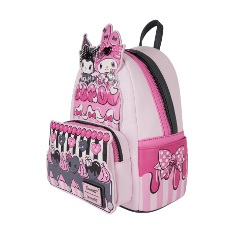 Loungefly Sanrio: my Melody and Kuromi Mini Backpack (Sanbk0592)