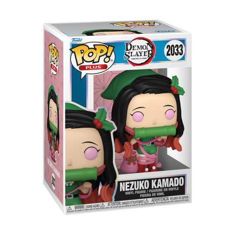 Funko Pop! Plus: Demon Slayer - Nezuko (Holiday) #2033 Vinyl Figure
