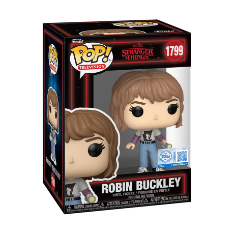 Funko Pop! Television: Stranger Things - Robin Buckley (With Flashlight) (Special Edition) #1799 Vinyl Figure