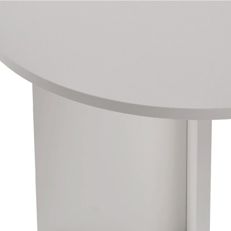 Τραπέζι Sablin Megapap Χρώμα Λευκό 180x89,5x75εκ.