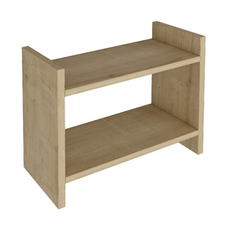 Ραφιέρα Κουζίνας Denver Megapap Χρώμα Sapphire oak 34x10x30εκ.