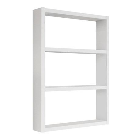 Ραφιέρα Τοίχου Prena Megapap Χρώμα Λευκό 43,2x9x60εκ.