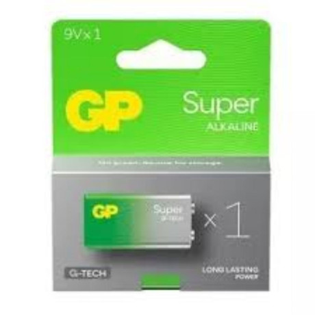 Gp Super Alkaline g-Tech 6lr61/9v Alkaline Battery (Gpb20309)