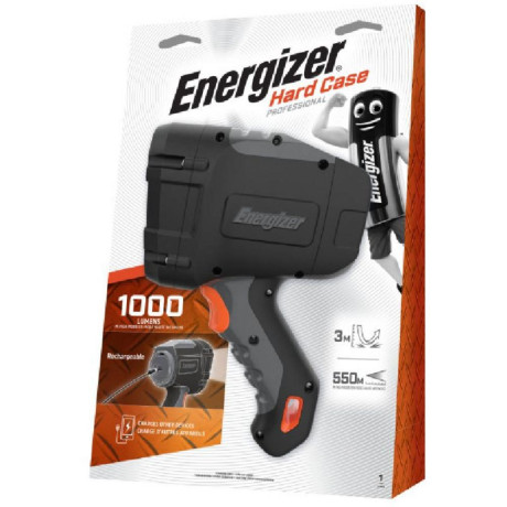 Energizer Searchlight Hard Case Rechargeable Spotlight 1000 lm (Ene19998)