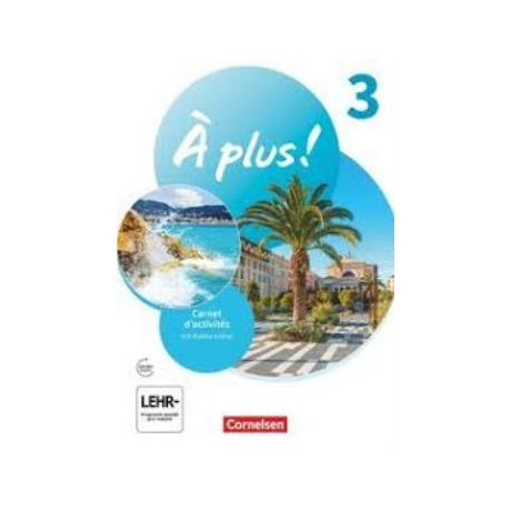 A Plus! Neubearbeitung 2020 Band 3 2, Carnet Dactivites mit Audios Online