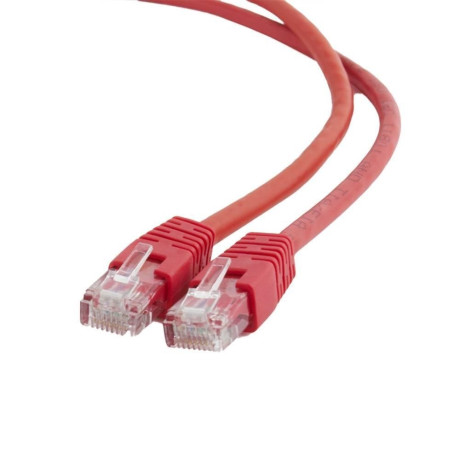 Gembird Patchcord cat 6 Molded Ends 0.5m red (Pp6u-0.5m/r) (Gempp6u-0.5m/r)