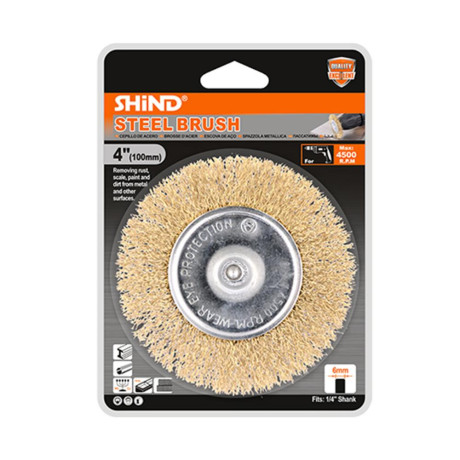 Shind Συρματοβουρτσα Δραπανου Ισια 100mm (Shi-94921) (Shi94921)