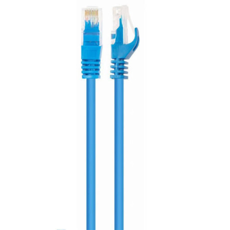 Cablexpert U/utp Cat.6 Καλώδιο Δικτύου Ethernet 0.25m Μπλε (Pp6u-0.25m/b) (Gempp6u-0.25m-b)
