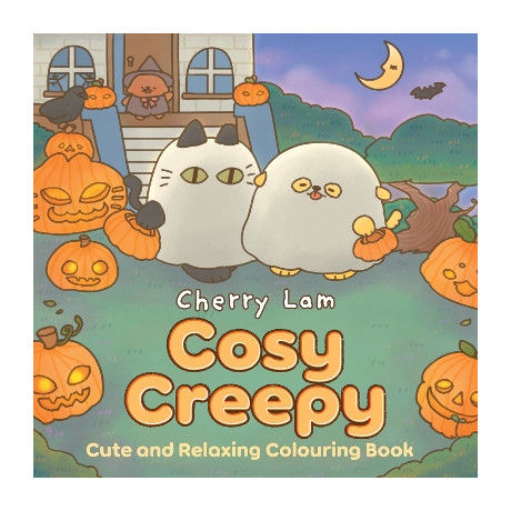 Cosy Creepy: Cute and Relaxing Colouring Book