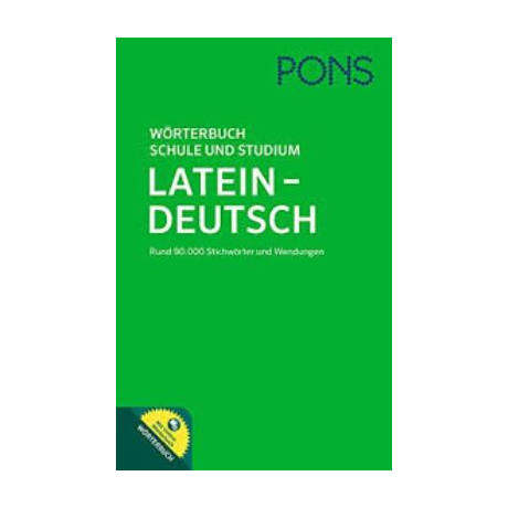 Pons Latein-Deutsch Worterbuch fur Schule und Studium (Λατινογερμανικο) hc
