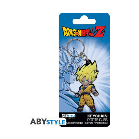 Abysse Dragon Ball z - Goku Super Saiyan pvc Keychain (Abykey097)