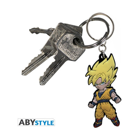 Abysse Dragon Ball z - Goku Super Saiyan pvc Keychain (Abykey097)