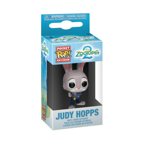 Funko Pocket pop!: Zootopia 2 - Judy Hopps Vinyl Figure Keychain
