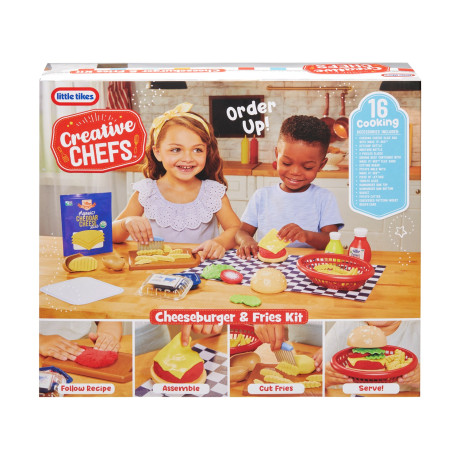 Little Tikes Creative Chef σετ Μπέργκερ με Πατάτες (643194)