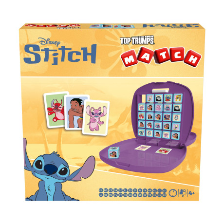 Winning Moves top Trumps Match: Lilo & Stitch new Multilingual Version (Wm05350-ml1-6)