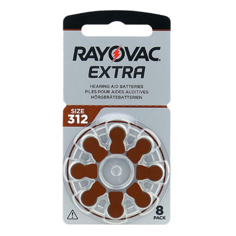Rayovac Extra 312 Hearing aid Batteries (Ray20058)