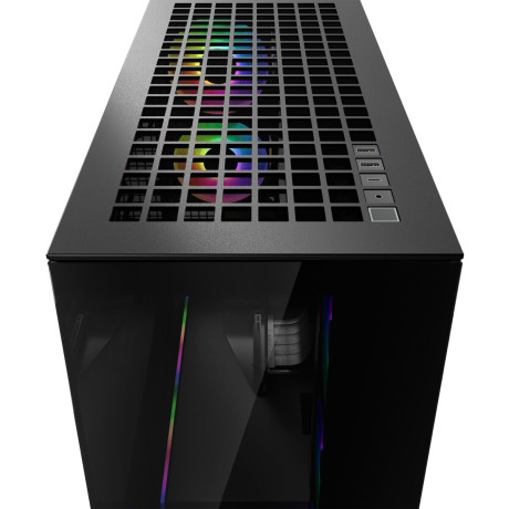Arctic Xtender (Black) Mirrow Black Window With gpu Vertical Mount - mid Tower Case w. a-rgb Fans Arctic Xtender (Black) Mirrow Black Window With gpu Vertical Mount - mid Tower Case w. a-rgb Fans