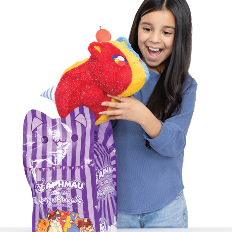 Aphmau Carnival Treats MeeMeow Χνουδωτή Φιγούρα 28εκ Για 5+ Χρονών