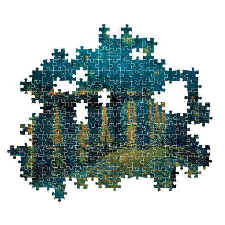 Clementoni Παζλ Museum Collection Vincent Van Gogh: Έναστρη Νύχτα Πάνω Από Το Ρήνο 1000 τμχ - Compac