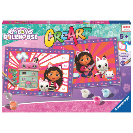 Creart jr Gabbys Dollhouse (6 Τμχ)