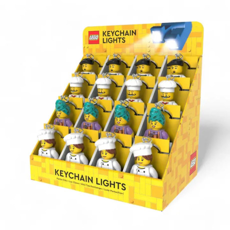 Lego® Minifigures™ Μπρελοκ με Φακο - 16 tmx - Επαγγελματα