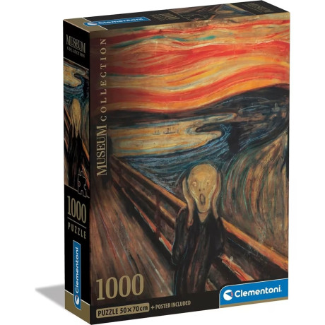 Παζλ 1000 Museum Munch - η Κραυγη Compact box