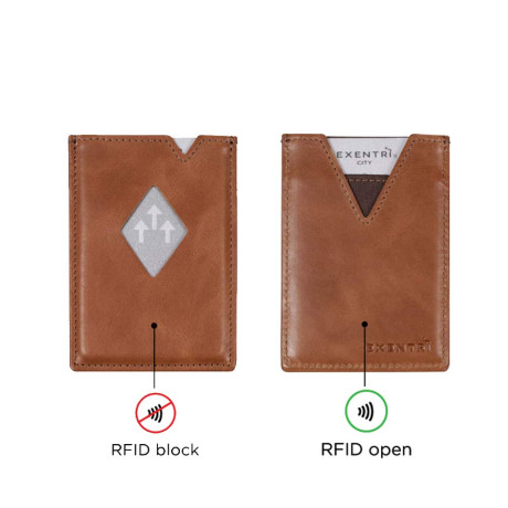 Θήκη Καρτών Exentri Hazelnut EXC720