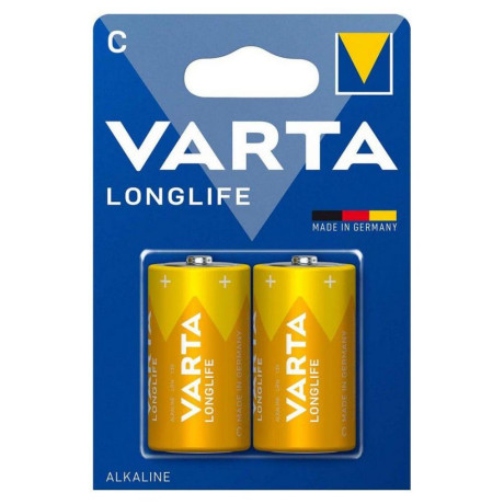 Varta Battery Alkaline Lr14 1.5v 2-Blister (4114101412) (Vart4114101412)