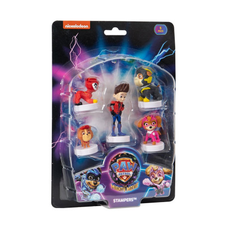 P.m.i. paw Patrol - the Mighty Movie Stampers 5 Blister Pack (S2) (Random) (Pawm5240)