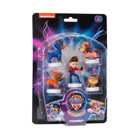 P.m.i. paw Patrol - the Mighty Movie Stampers 5 Blister Pack (S2) (Random) (Pawm5240)