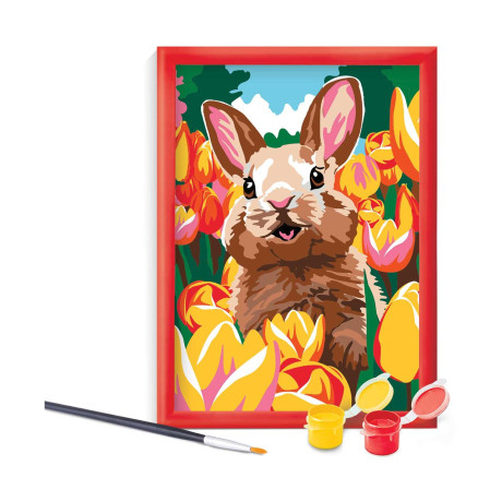 As Happihobbi: Paint & Frame - Cheerful Bunny (1038-41027)