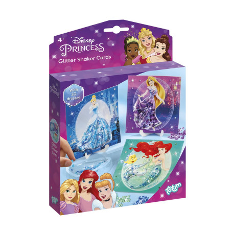 Totum: Disney Princess - Glitter Shaker Cards (Tt044463)