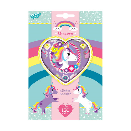 Totum: Unicorn - Sticker Book 4 Sheet (Tt071117)