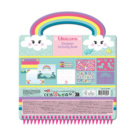 Totum: Unicorn -Designer Activity Book (Tt071582)