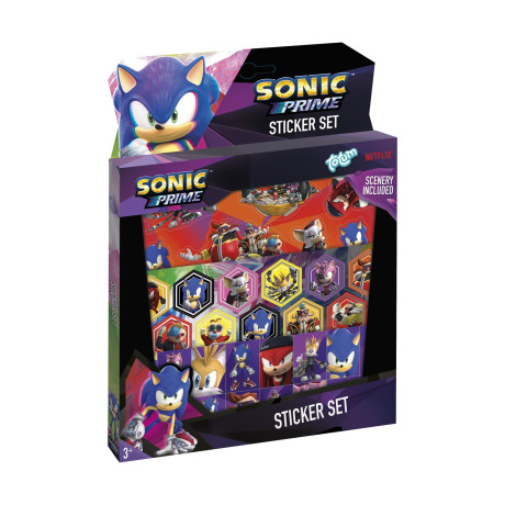 Totum: Sonic Prime - Sticker set (Tt280502)