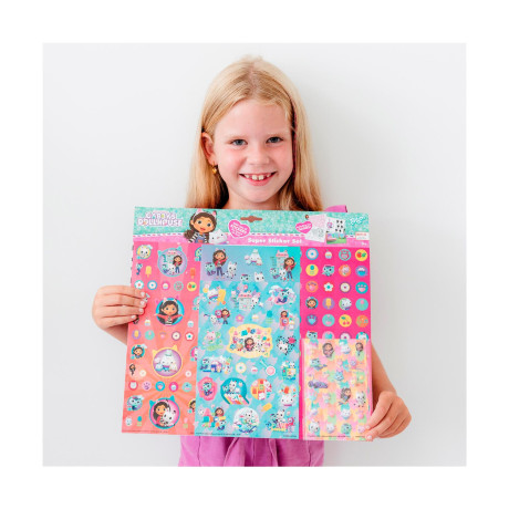 Totum: Gabby's Dollhouse - Super Sticker set (Tt420380)